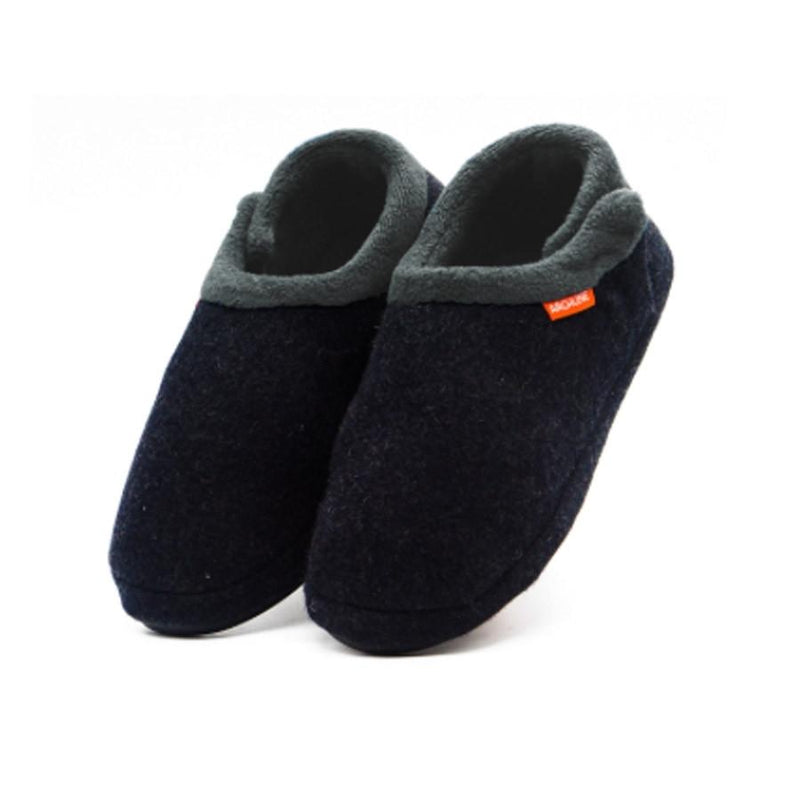 Archline Slippers - Closed (Orthotic Slippers) Charcoal