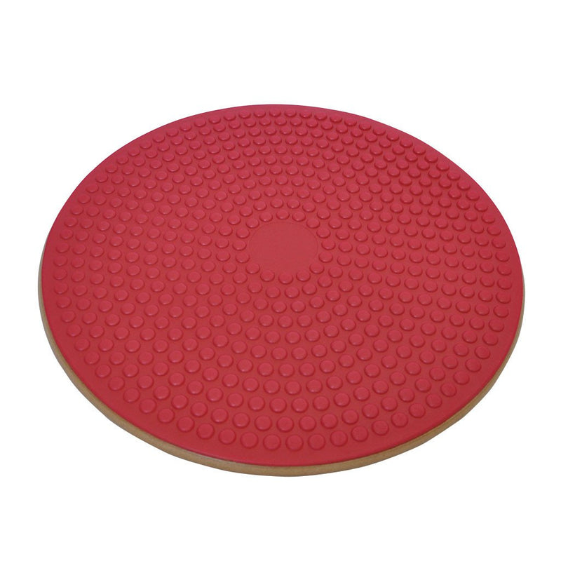 ALLCARE TIMBER WOBBLE BOARD RED