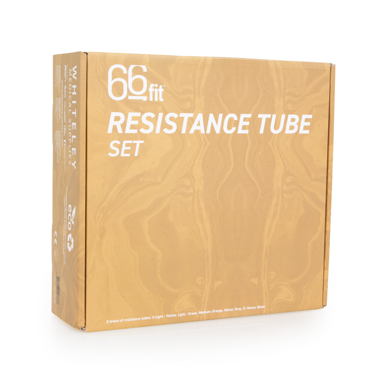 66fit Resistance Tube Set - 5 Levels