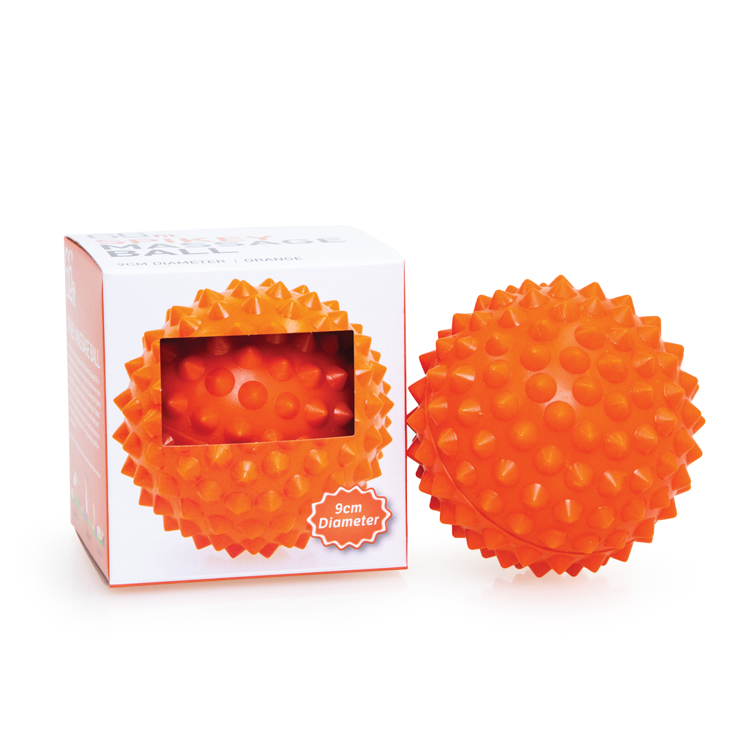 66fit Spikey Massage Ball 9cm - Individual