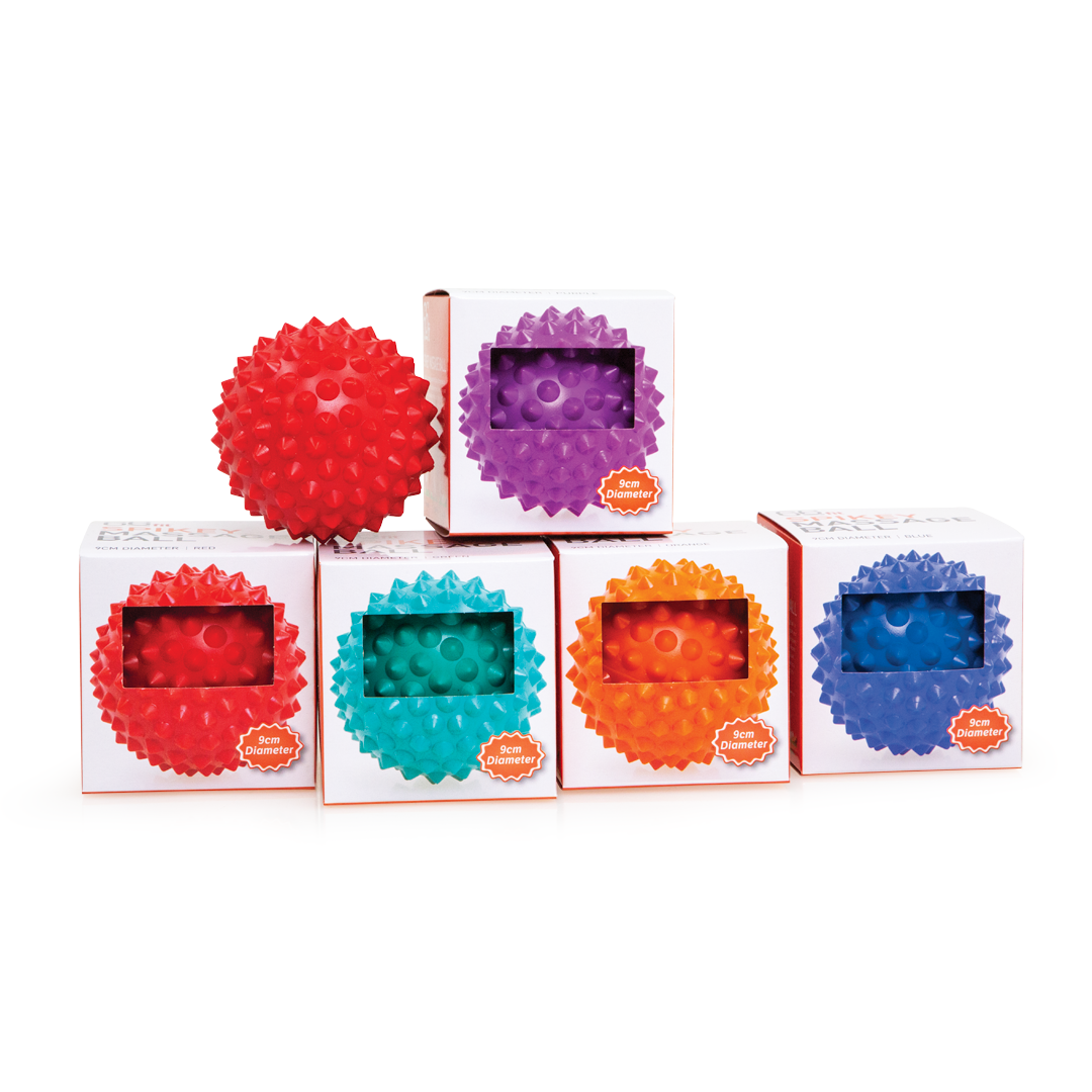 66fit Spikey Massage Ball 9cm - Individual