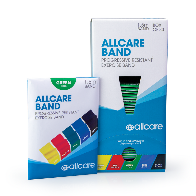 AllCare Exercise/Resistance Band 1.5m Box Of 30