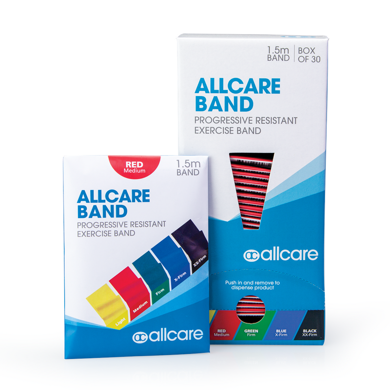 AllCare Exercise/Resistance Band 1.5m Box Of 30