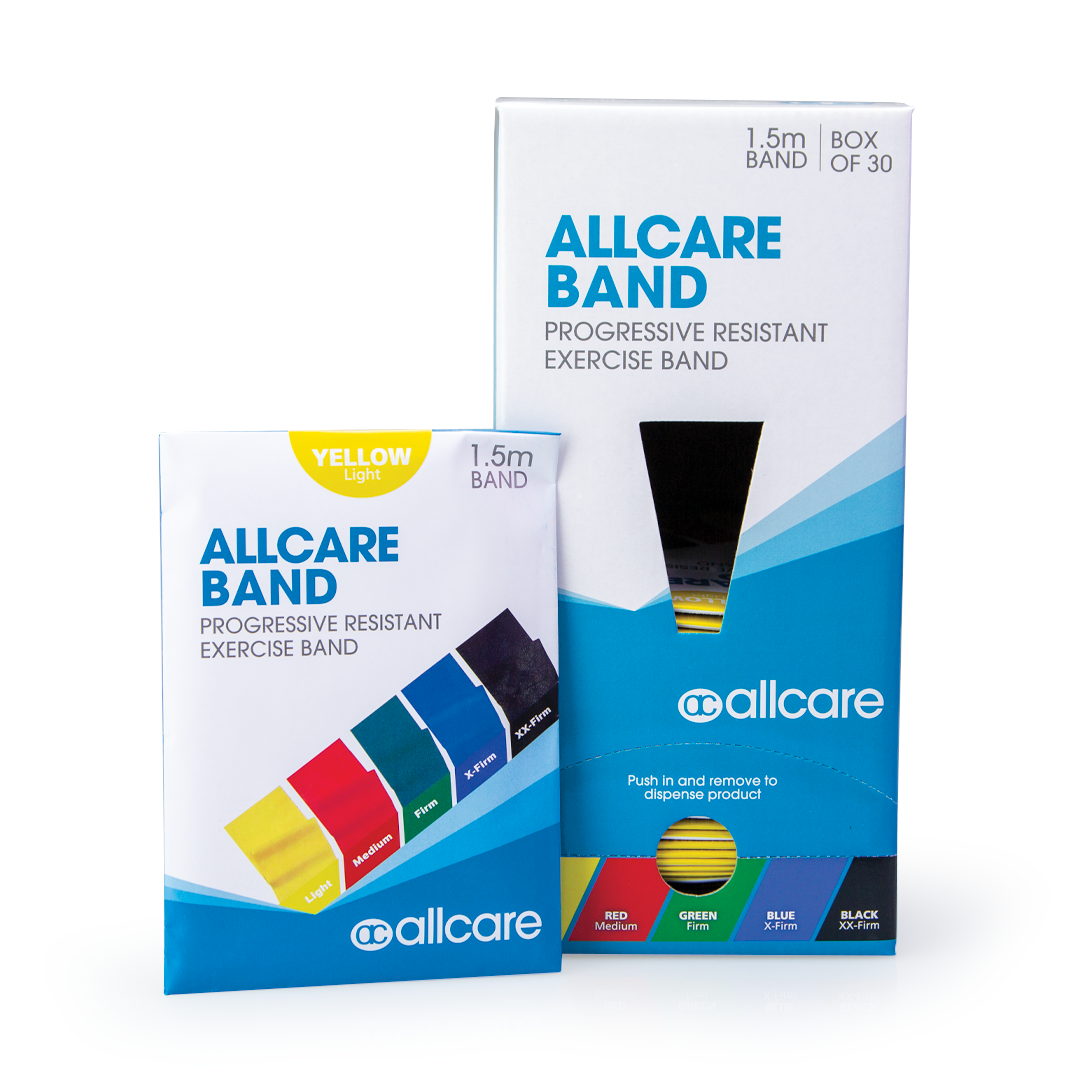 AllCare Exercise/Resistance Band 1.5m Box Of 30