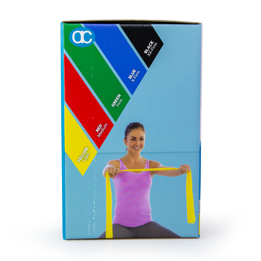 AllCare Exercise/Resistance Band 1.5m Box Of 30