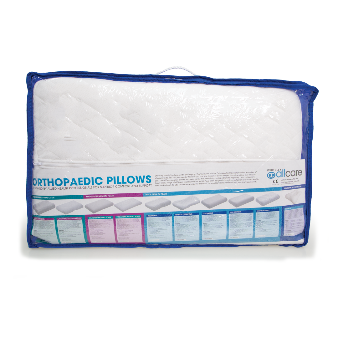 Allcare Streamline Memory Foam Therapeutic Pillow