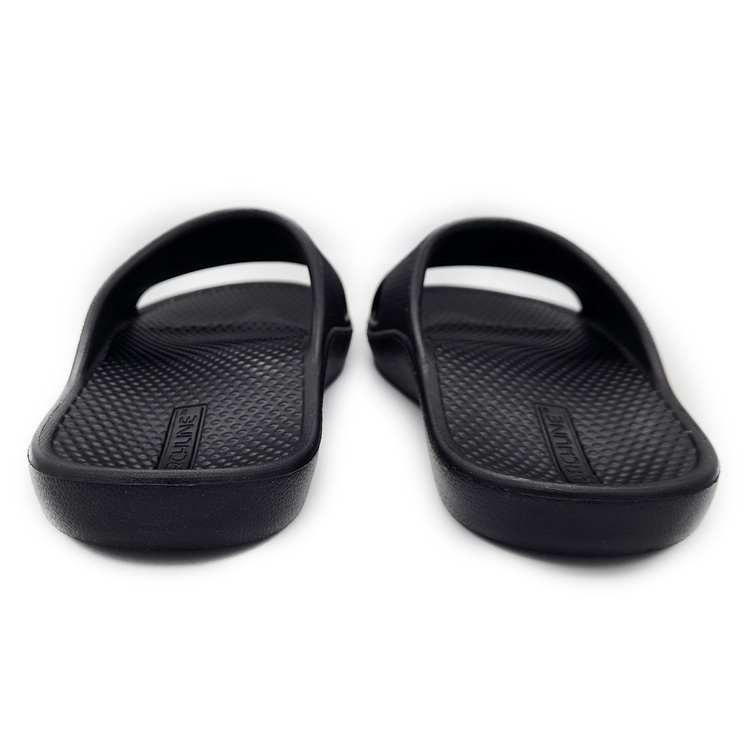 Archline Rebound Orthotic Slides - Black