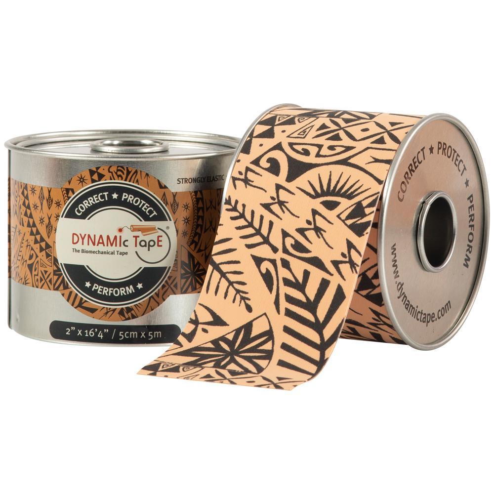 Dynamic Tape Beige with Black Tattoo Drum of 6 - 5cm x 5m