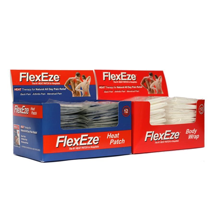 Flexeze Heat Body Wrap - Box of 24