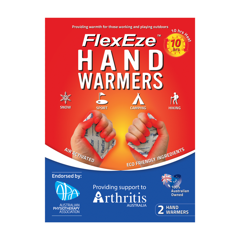 Flexeze Heat Hand Warmers - Box of 20 Pairs
