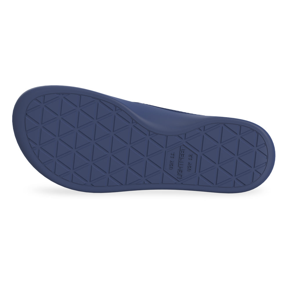 LightFeet Arch Support Flip Flops/Thongs - Navy