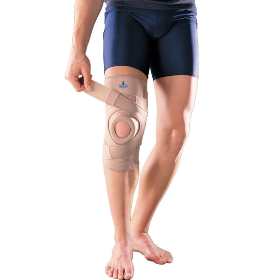 Hinged Knee Support Open Patella (Alpha) - Alpha Meditec