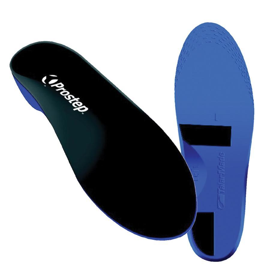 Talarmade Prostep Full Length Orthotics - Blue Medium Density