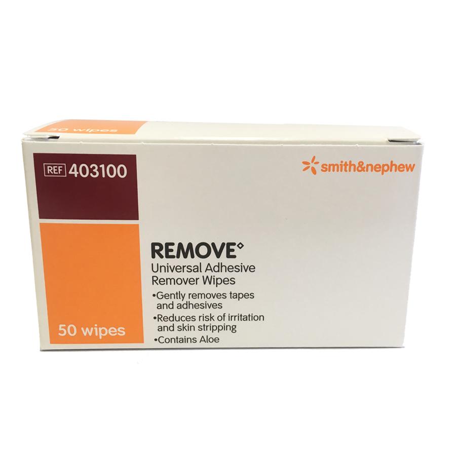 Smith & Nephew Remove Wipes - Box of 50