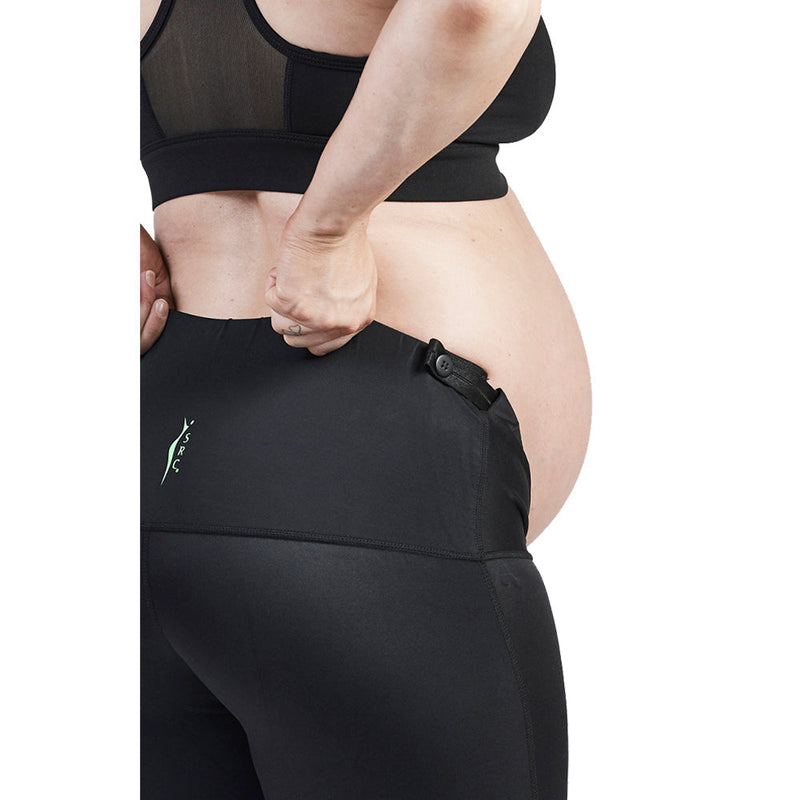 SRC Pregnancy Shorts - Black